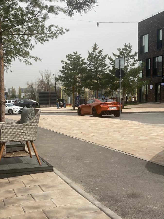 Апартаменты В Esentai City 알마티 외부 사진